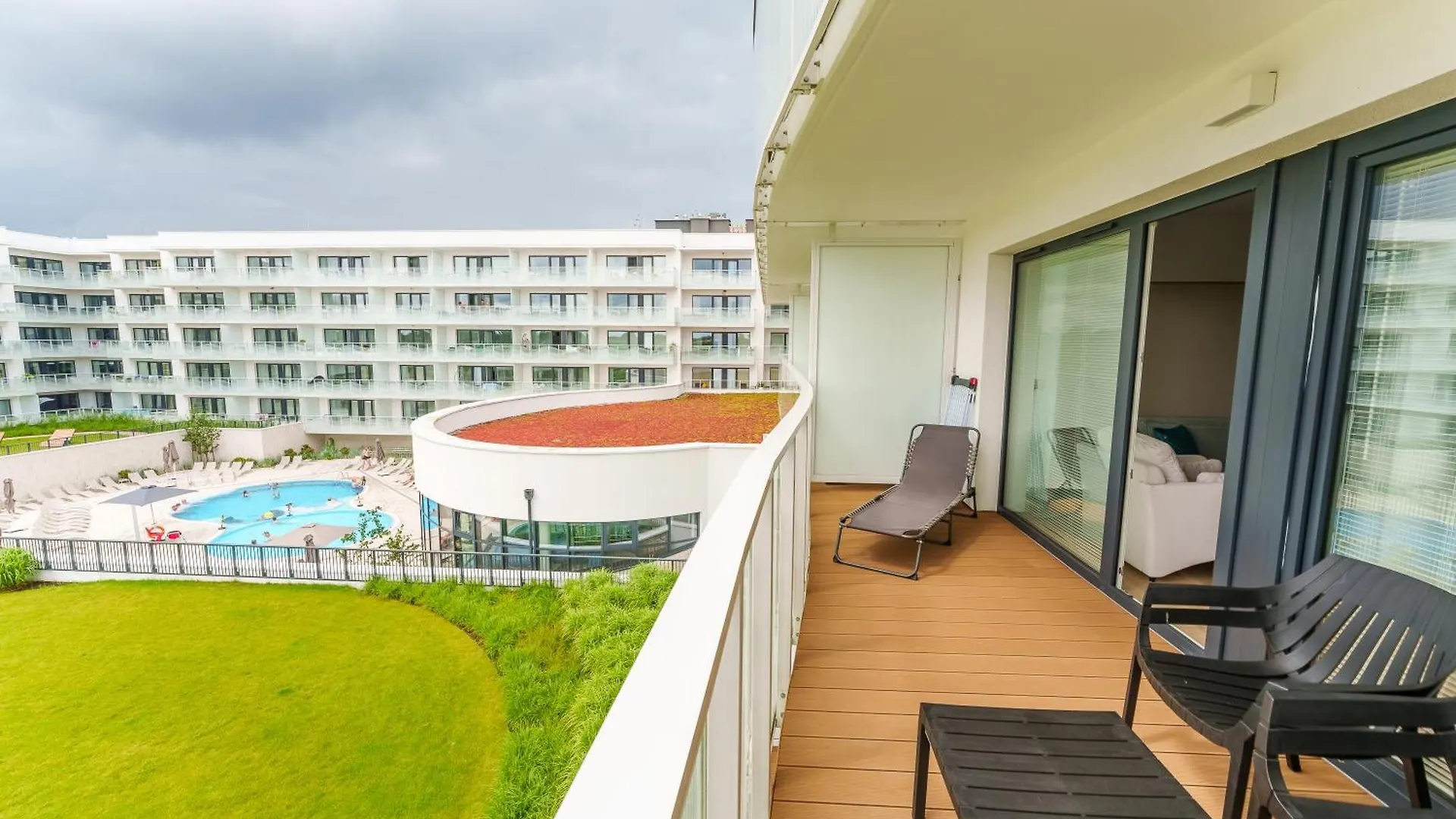 Apartment Apartamenty Fenomen - Dune, Polanki Aqua W Kolobrzegu, Free Parking, Swimming Pool, Sauna And Other! Poland